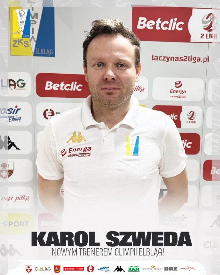 Karol Szweda trenerem Olimpii Elbląg!